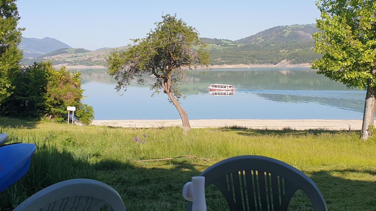 Rez De Plage-Canoe+Paddle-70M² Savines Exterior foto
